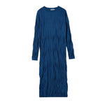 Round Neck A-line Loose Long Skirt