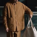 Lapel Loose Casual Thick Jacket