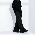 Japanese Loose High-waist Straight Wide-leg Pants