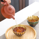 Buddha Stones Colorful Ceramic Teacup Tea Cups