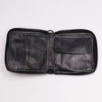 Retro Leather Zipper Wallet