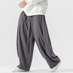Retro Linen Wide-leg Lantern Pants