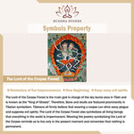 Buddha Stones Tibetan Natural Yak Bone The Lord Of The Corpse Forest Dice Chinese Zodiac Nine Palaces Eight Diagrams Strength Wrist Mala (Extra 35% Off | USE CODE: FS35)