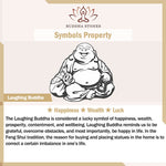 Buddha Stones Laughing Buddha Cinnabar Blessing Necklace Pendant Phone Hanging Decoration Key Chain