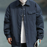 Quilted Loose Casual Lapel Coat