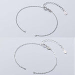 Buddha Stones 925 Sterling Silver Semi-finished Chain Blessing Bracelet