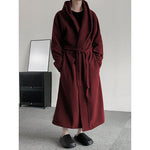 Warm Loose Thick Long Nightgown