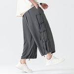 Ribbon Loose Casual Pants