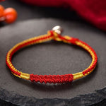 Buddha Stones Tibetan Handmade Braid Luck String Protection Bracelet