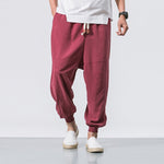 Loose Cotton Linen Bloomers