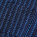 Japanese Retro Striped Loose Casual Work Shirt