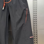 Loose-fit Quick-dry Drawstring Casual Pants with Drawstring Cuffs