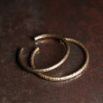Buddha Stones Rustic Design Copper Balance Adjustable Cuff Bracelet