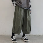 Lantern Loose Eighth Nine Pants