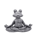 Buddha Stones Meditating Zen Dog Cat Frog Decoration