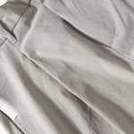 Quick-drying Casual Solid Color Loose Cropped Pants