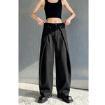 Three-dimensional Tailoring Stitching Wide-leg Jeans