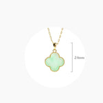 Buddha Stones "May Luck and Joy Be With You" Jade Necklace Includes Gift Message Card