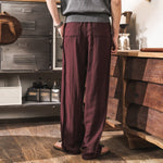 Lyocell Cooling Draped Loose Casual Pants