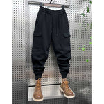 Loose Casual Big Pockets Harem Pants