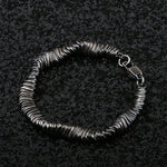 Buddha Stones 925 Sterling Silver Vintage Twisted Design Wealth Healing Chain Bracelet (Extra 30% Off | USE CODE: FS30)