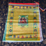 Buddha Stones Tibetan 5 Colors Windhorse Buddha Tara Scriptures Healing Auspicious Outdoor Prayer Flag