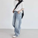 Casual Loose Polo Collar Polo T-shirt