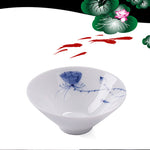 Buddha Stones Vintage Plum Orchid Bamboo Chrysanthemum Lotus Koi Fish Ceramic Teacup Kung Fu Tea Cups