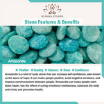 Buddha Stones Amazonite Beads Lotus Flower Balance Weave Bracelet (Extra 30% Off | USE CODE: FS30)