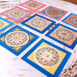 Buddha Stones Tibetan Handmade Thangka Painting Blessing Thangka Blind Box Random Color Pattern