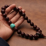 Buddha Stones Tibetan Bodhi Seed Agate Bead Luck Wealth Tassel Charm Wrist Mala (Extra 30% Off | USE CODE: FS30)