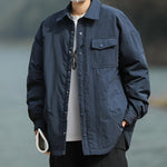 Quilted Loose Casual Lapel Coat