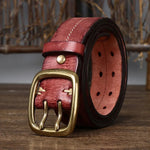 The Outrider Cowhide Belt