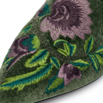 Sabrina Velvet Mules