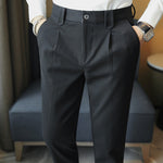 British Casual Slim Suit Pants