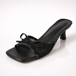 Phoebe Lace Kitten Heels