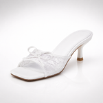 Phoebe Lace Kitten Heels