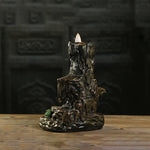 Buddha Stones Waterfall Backflow Incense Burner Mountain Tower Incense Holders