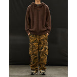 Warm Hooded Loose Knit Sweater