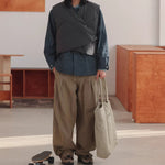 Retro Japanese Loose Short Down Vest
