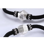 Buddha Stones 999 Sterling Silver 12 Constellations of the Zodiac Protection Handmade String Bracelet (Extra 35% Off | USE CODE: FS35)