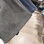 Two-tone Drawstring Casual Straight Leg Pants