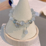Buddha Stones "Sending Luck and Inner Peace" Cat's Eye Butterfly Bracelet Includes Gift Message Card