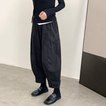 Casual Wide Leg Nine Point Harem Pants