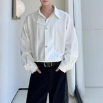 3D Cutting Fake Two-piece Shirt