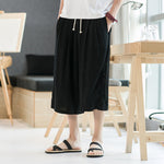 Button Loose Casual Harem Pants