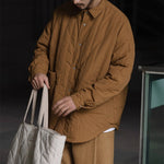 Lapel Loose Casual Thick Jacket