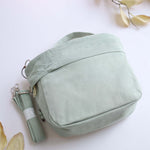 Buddha Stones Suzhou Embroidery Lotus Epiphyllum Magnolia Cotton Linen Tote Crossbody Bag Shoulder Bag Handbag
