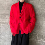 Double-layer Mesh Stitching Suit Jacket