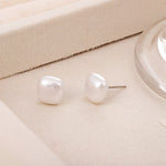 Square Pearl Earrings